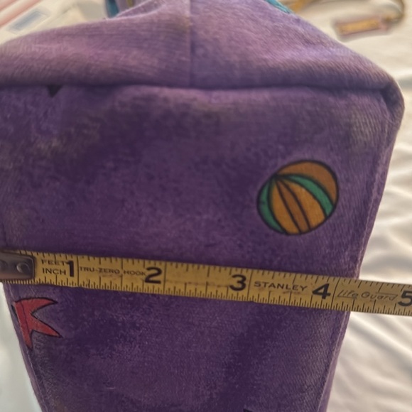 Surviving Stress Anne Ormsby Beach Tote or Purse Colorful Cocktail-Themed - Picture 5 of 14